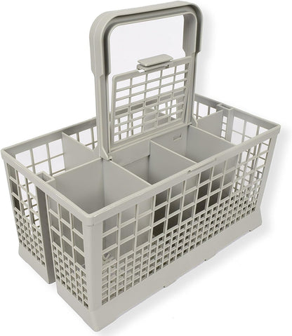 Universal Dishwasher Cutlery Basket (9.45" x 5.5"x 4.7") fits Kenmore, Whirlpool, Bosch, Maytag, KitchenAid, Maytag, Samsung, GE, and more