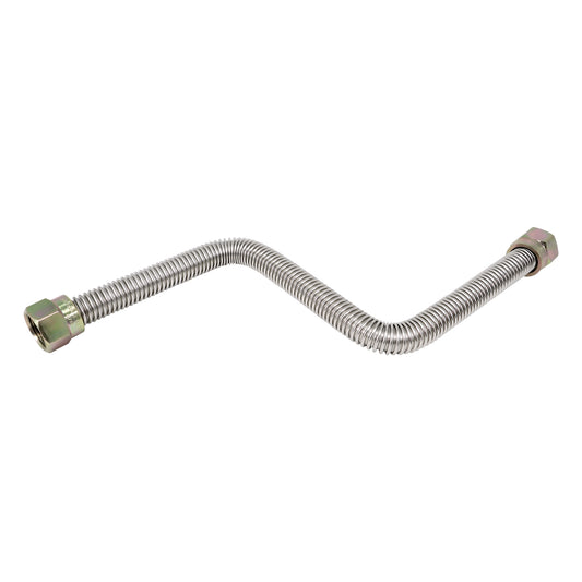 PLB5RA13A0014 EvertechPRO Stainless Steel Flexible Gas Line 1/2 Inch OD, 3/8 ID x 14 Inch Length, Universal Fit, Durable and Easy Installation, Corrugated Flexible Design