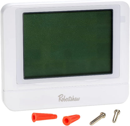 Robertshaw RS10420T Pro Series 7-Day Wi-Fi Programmable Touchscreen Thermostat, Multi-Stage, 4 Heat / 2 Cool