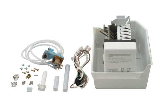 EvertechPRO 1129316 Icemaker Kit Square Plug Replacement for Whirlpool Refrigerator 2155184 1108106 1108154 1114209