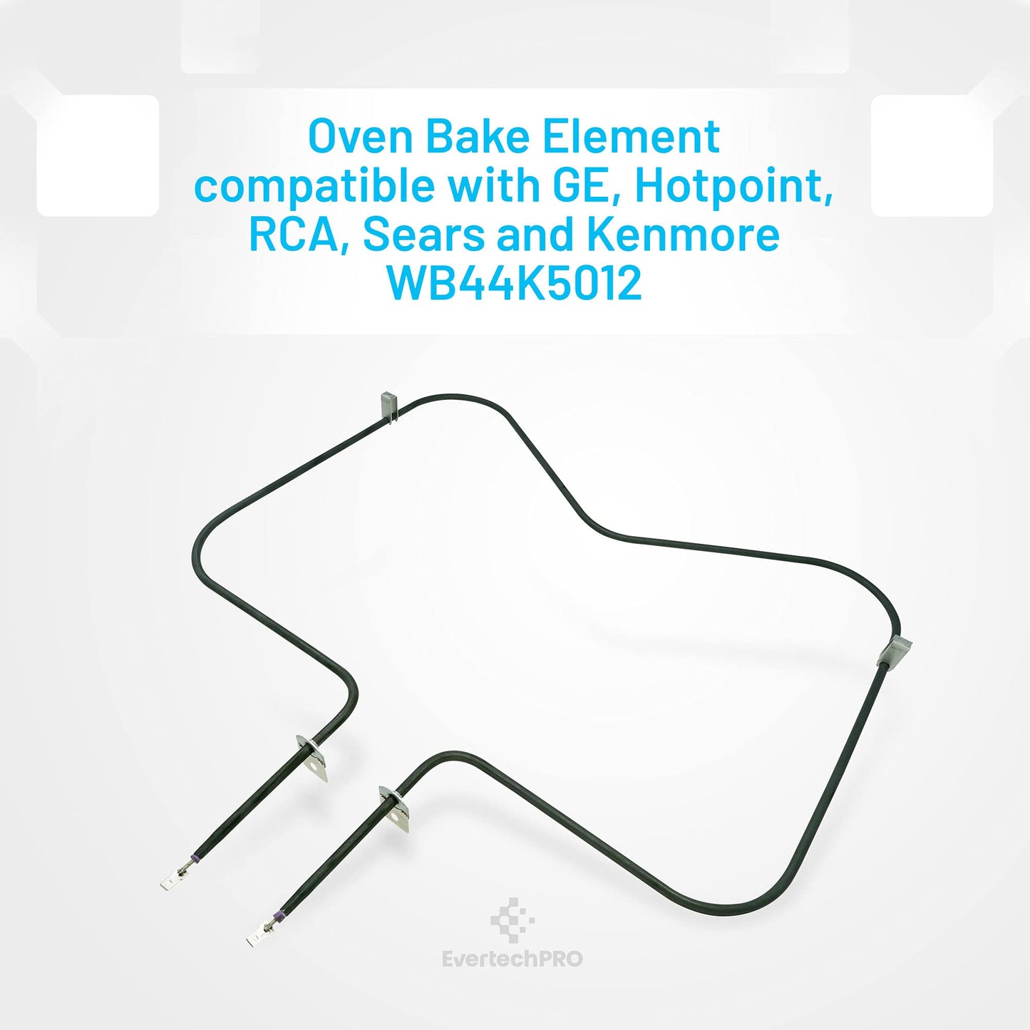 EvertechPRO WB44K5012 Oven Bake Element Replacement for GE Range WB44K5012 1944 325883 326365