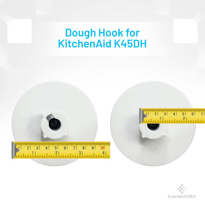 EvertechPRO K45DH Dough Hook Replacement for KitchenAid KSM90 and K45