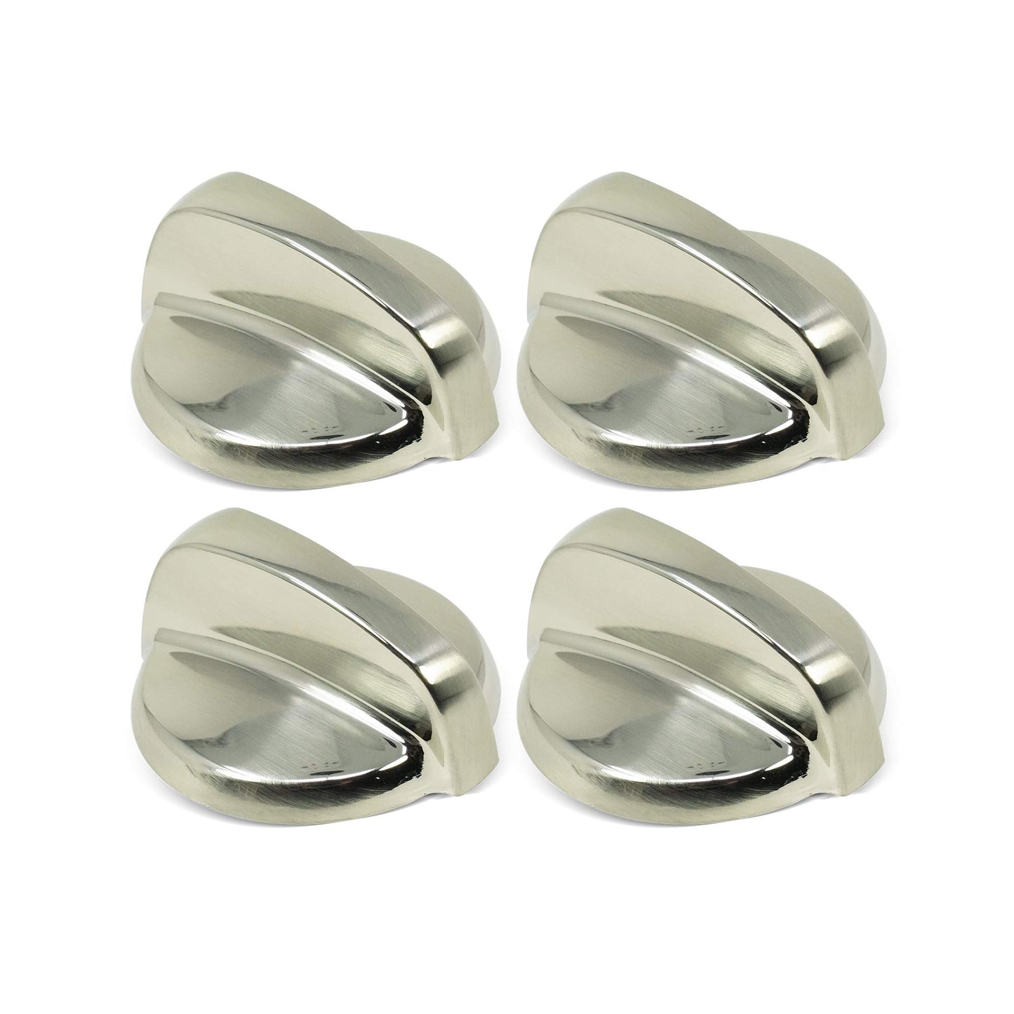 EvertechPRO WB03T10284 Knob Infinite Pack of 4 Replacement for GE Range 1373043 AH2321076 EA2321076 PS2321076