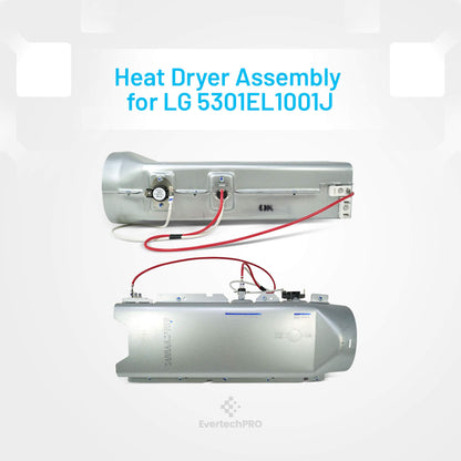 EvertechPRO 5301EL1001J Heater Assembly Replacement for LG Appliance 5301EL1001A 5301EL1001U 1377645 5301EL1001E