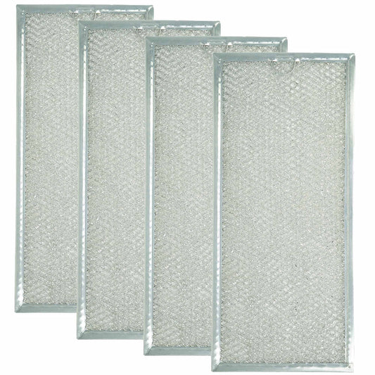 EvertechPRO 4 Pack Microwave Filter Replacement for Whirlpool W10208631A W10208631 W10208631RP 2304686 AH3650910